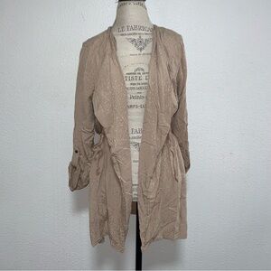 Maurices Duster Cardigan Cheetah Print Sweater